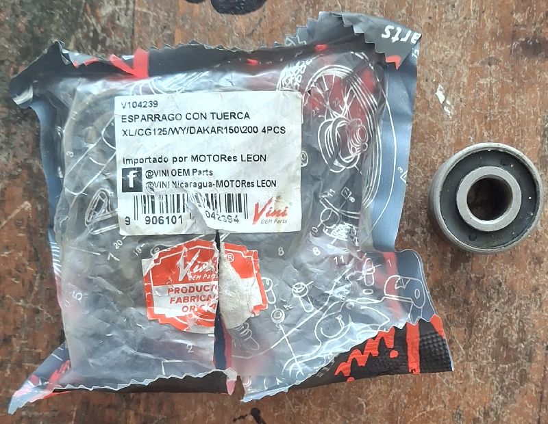 Bushin de patente (kit) (sprocket sin riñon)