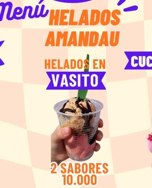 Vasito amandau (Unico dos sabores)