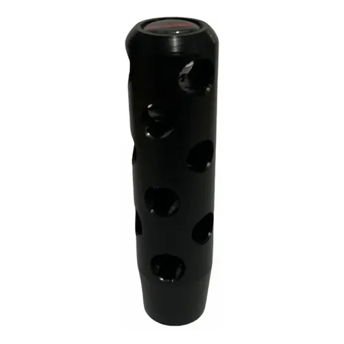 Pomo teflón perforado Negro