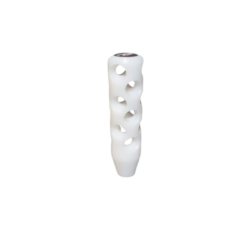 Pomo teflón perforado Blanco