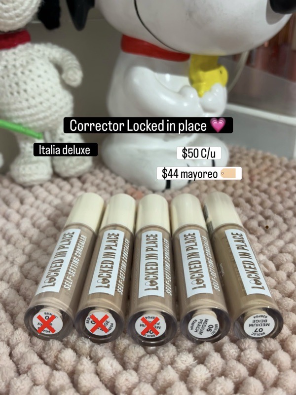 Corrector Locked in place