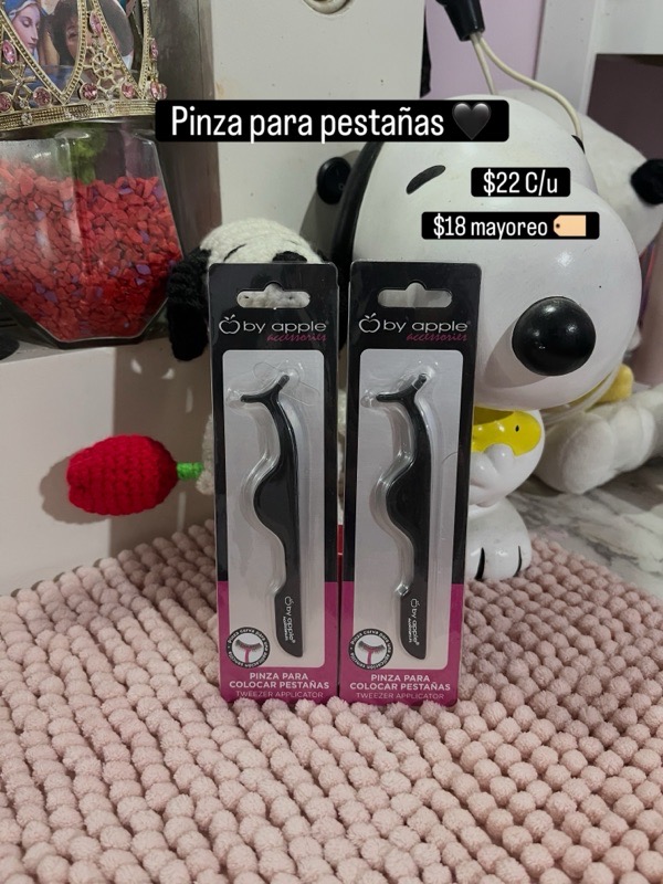 Pinza pestañas
