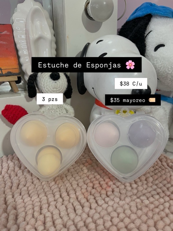 Estuche de esponjas