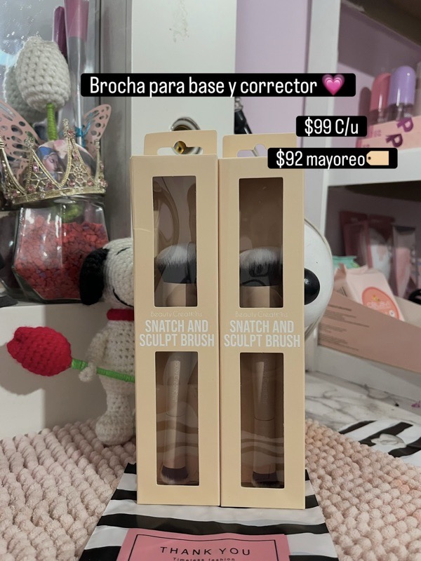 Brocha Base y Corrector