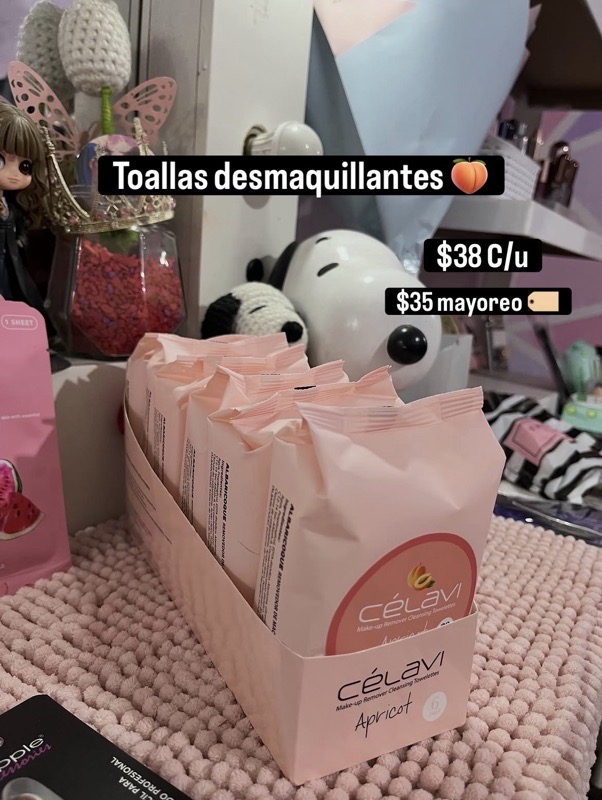 Toallas desmaquillantes