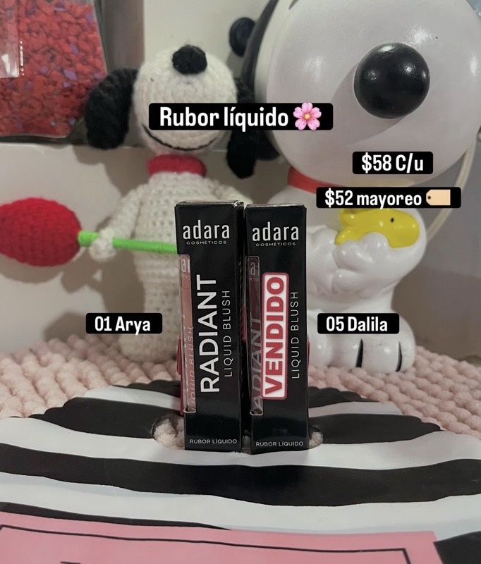 Rubor adara líquido