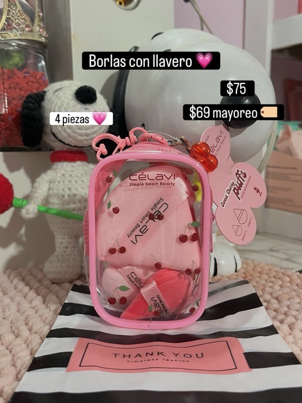 Borlas con llavero