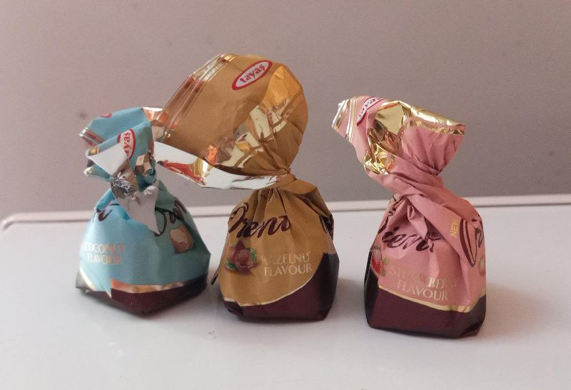 Chocolates de relleno