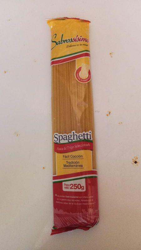Spaghetti de 1/2Libra