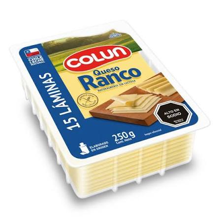 Queso laminado