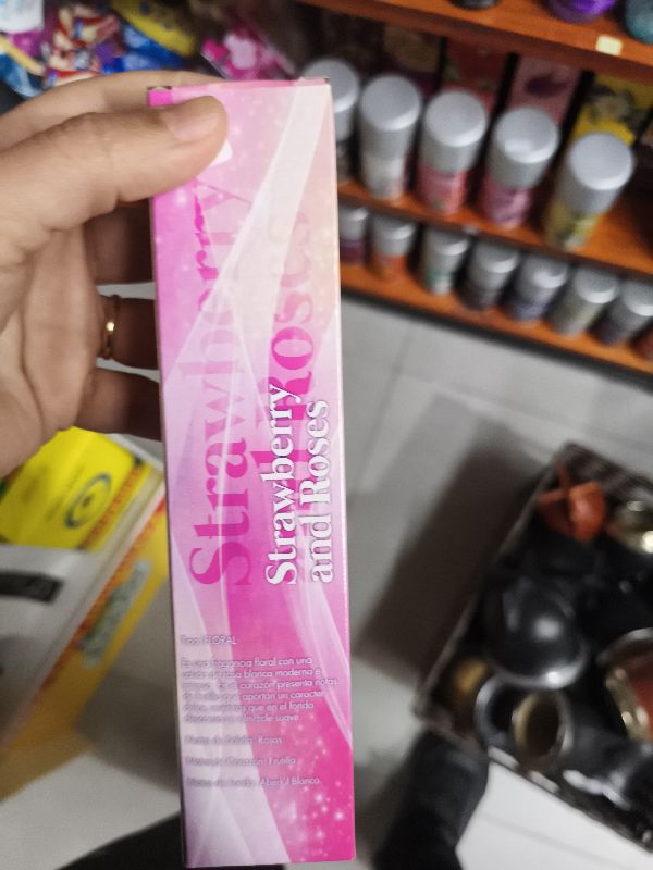 strawberry and roses difusor mini