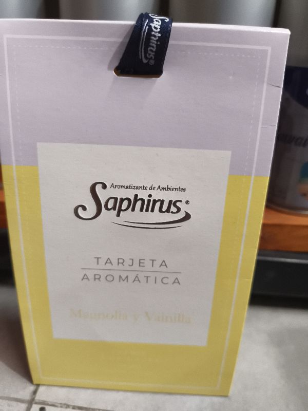 magnolia y vainilla tarjeta