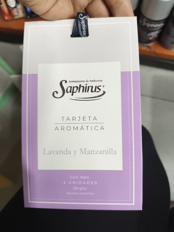 lavanda y manzanilla tarjeta