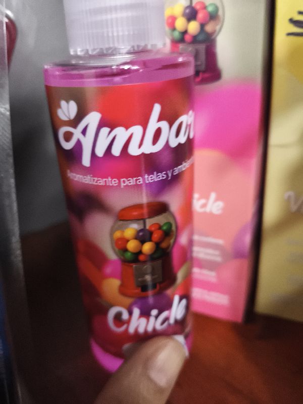 chicle ámbar textil