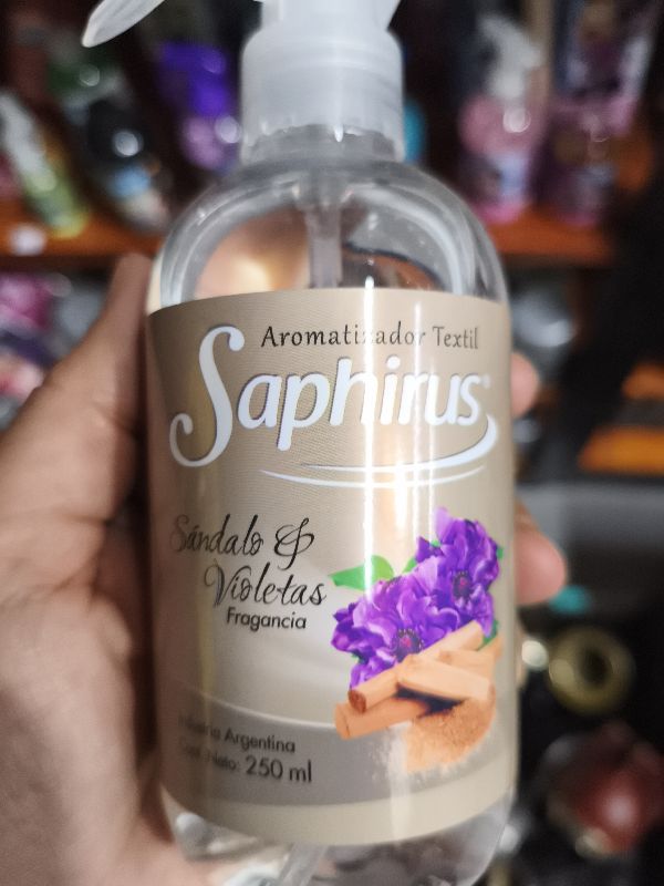sándalo y violetas textil