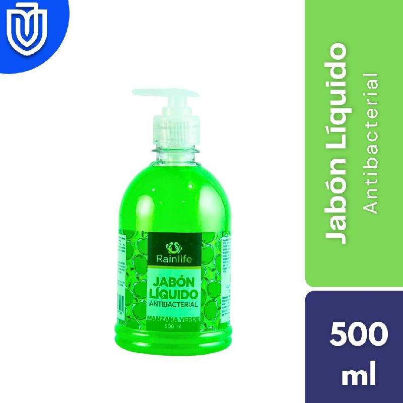 jabón antibacterial manzana verde litro