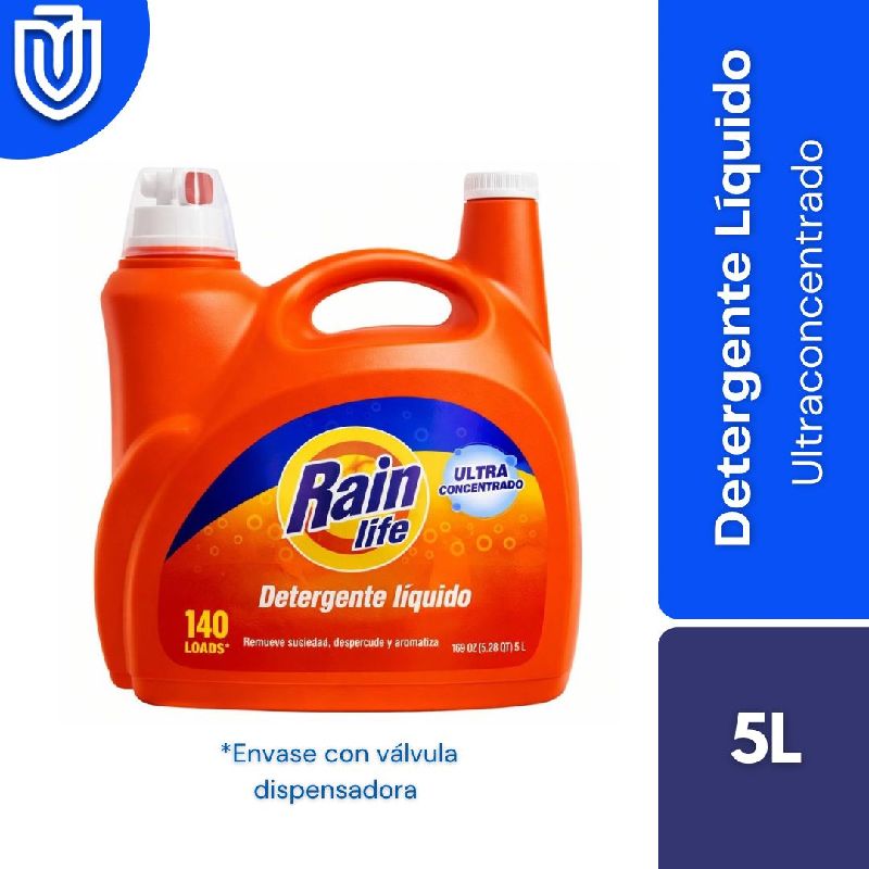 Detergente liquido ultra concentrado.