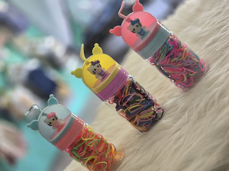 JUEGO DE LIGAS PARA EL CABELLO HELLO KITTY