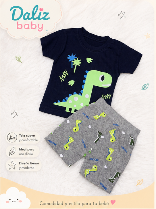 CONJUNTO MINI MI DE DINOSAURIO