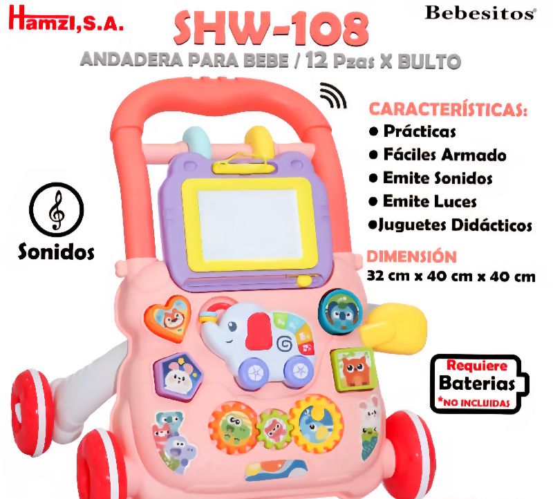 CAMINADOR BEBESITO MUSIC WALKER