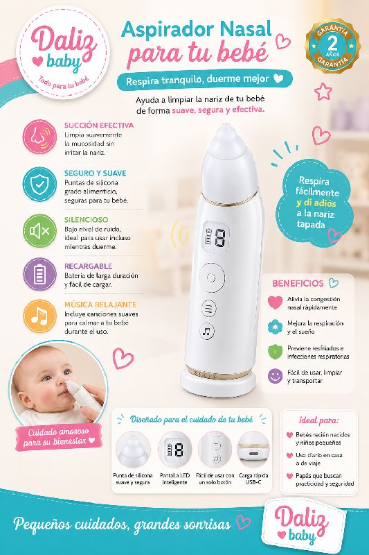 ASPIRADOR NASAL ELECTRICO INFAN TEC