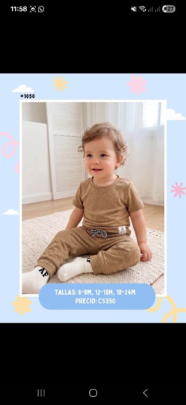 CONJUNTO DE CAMISA Y JOGGUER CAQUI