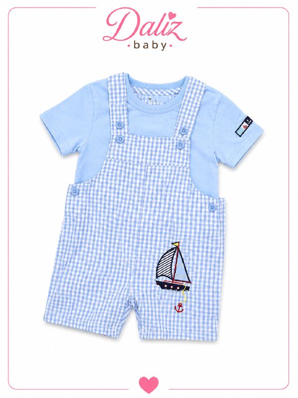 CONJUNTO TIPO OVEROL CUADRICULADO