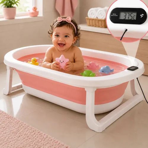 BAÑERA BEBESITO CON TERMOMETRO