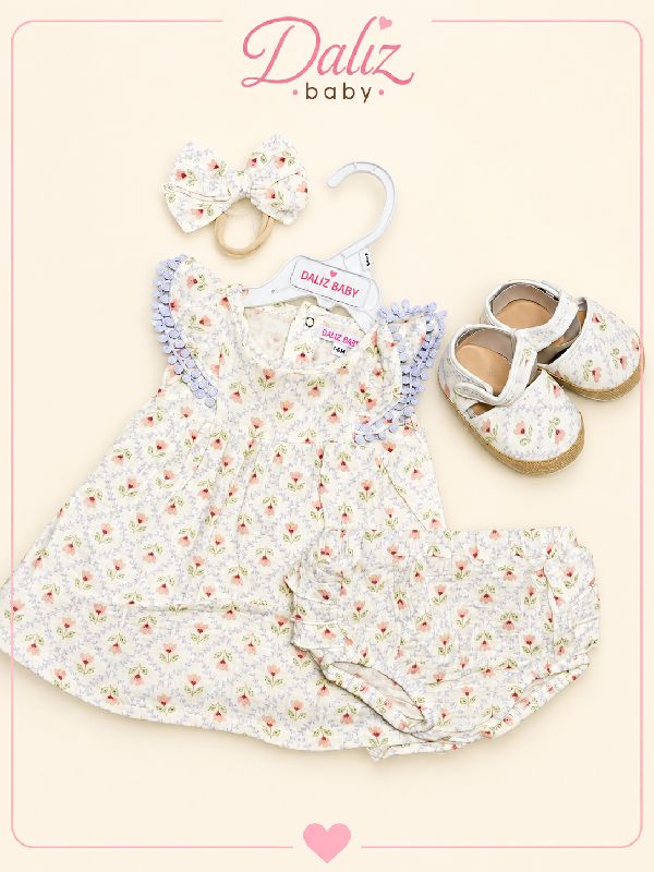 VESTIDO 4 PIEZAS CUTIE BABY