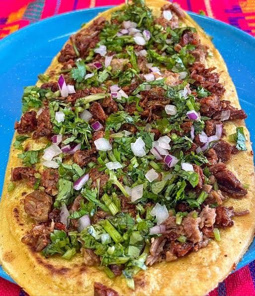 Huaraches bistec