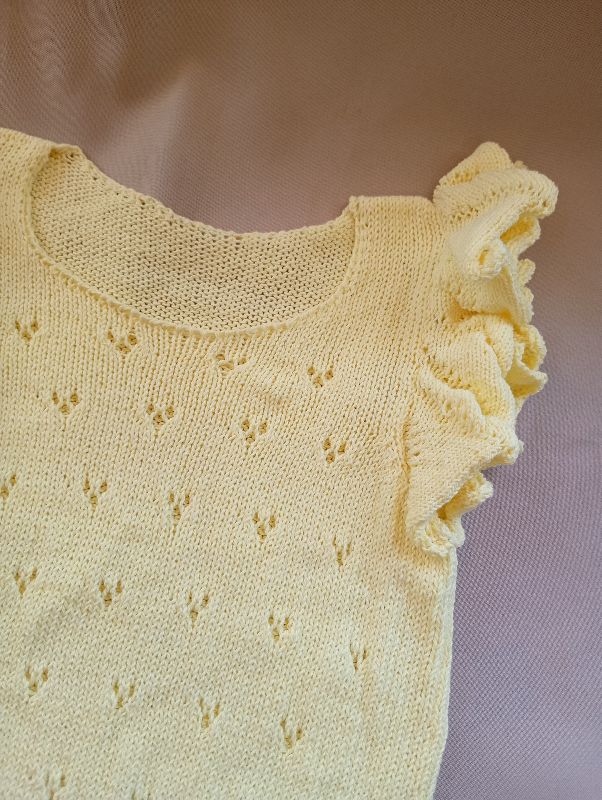 Remera amarilla 6 - 12 meses