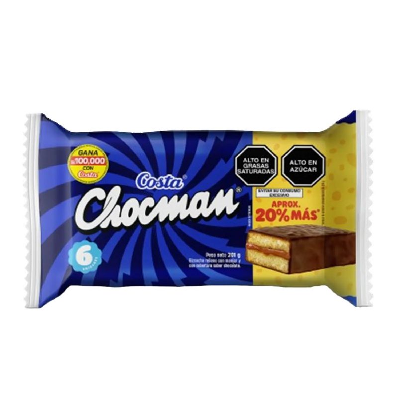 GALLETA CHOCMAN BIZCOCHO 33 GR