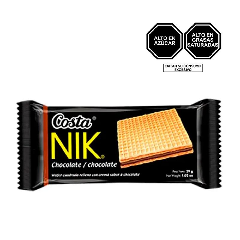 GALLETA NIK CHOCOLATE 27 GR