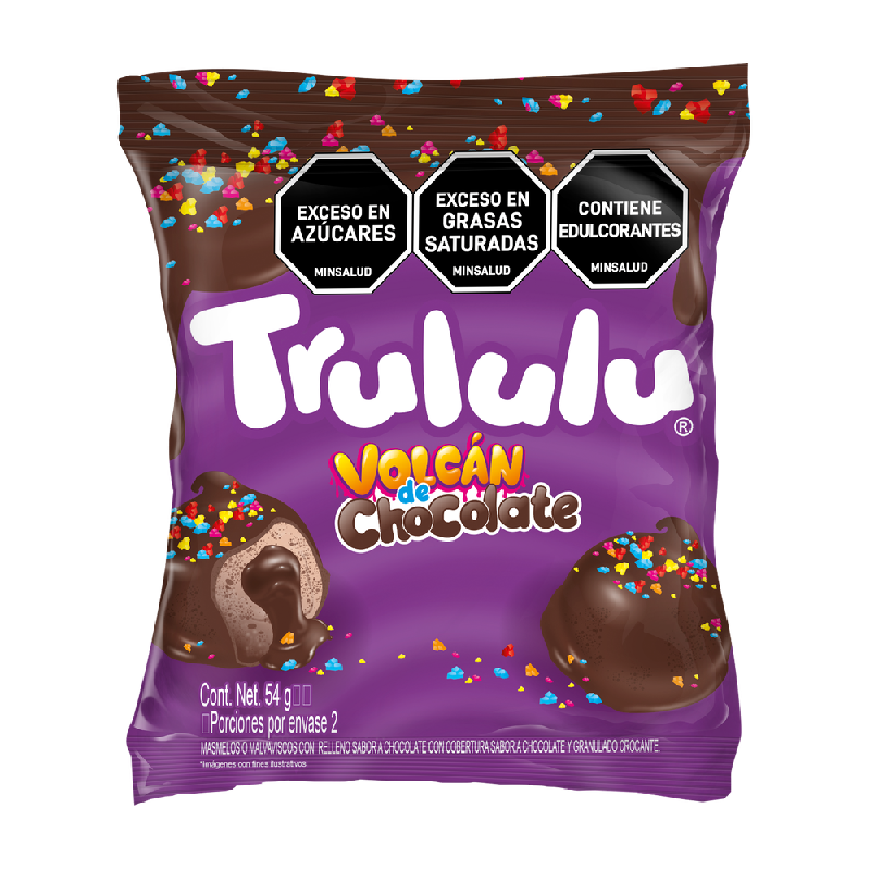 TRULULU VOLCAN DE CHOCOLATE 54 G
