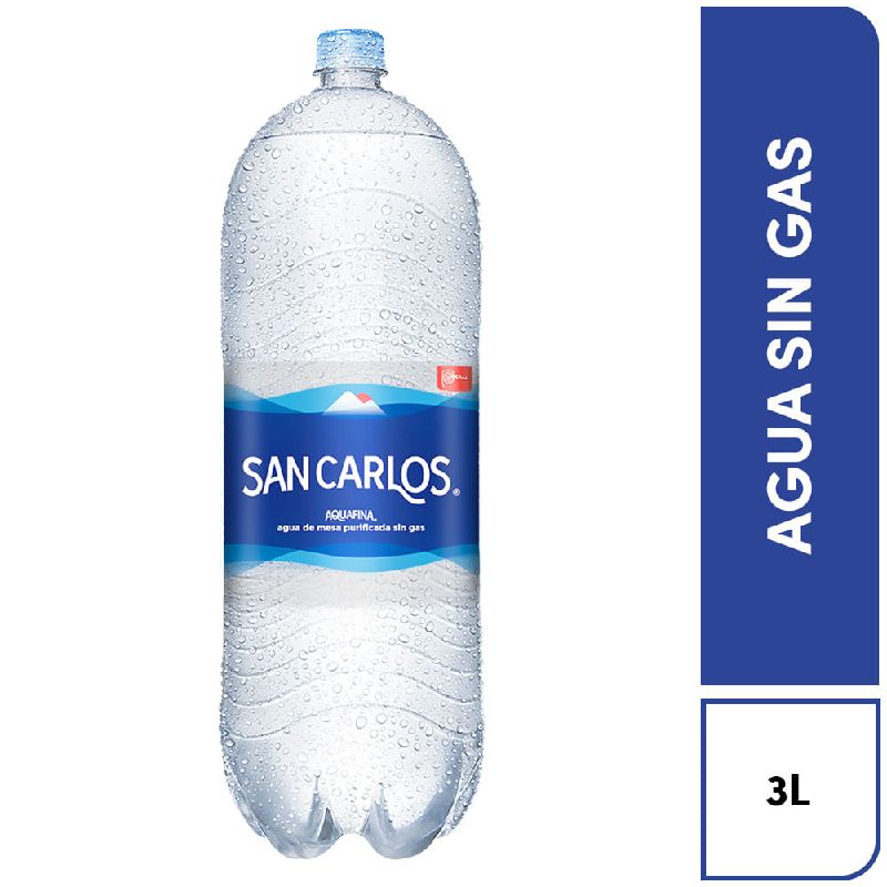 AGUA SAN CARLOS 3 LT