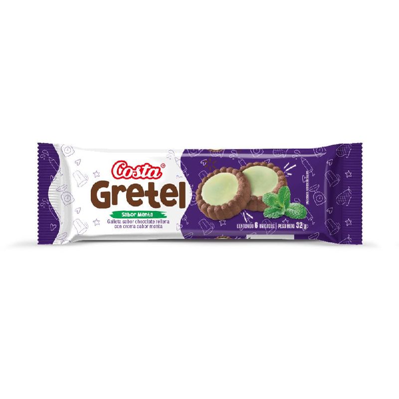 GALLETA GRETEL MENTA 32 GR