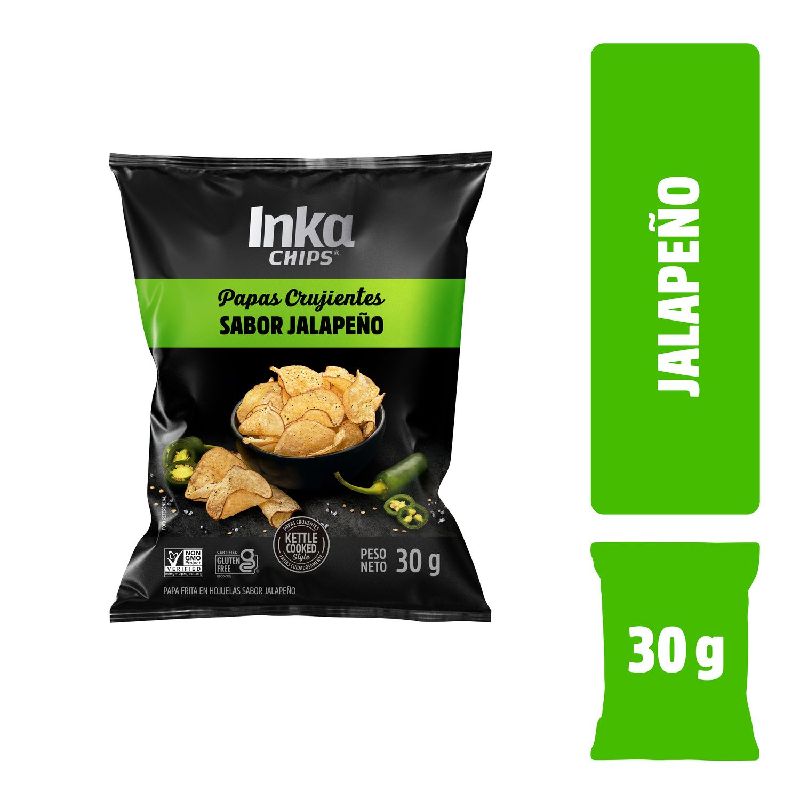 INKA CHIPS JALAPEÑO 30 GR