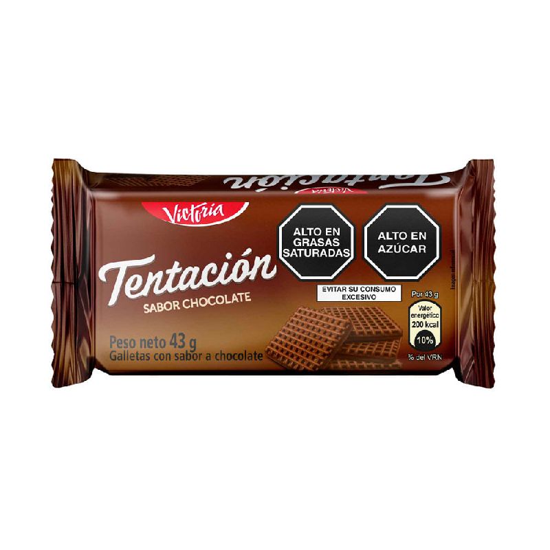 GALLETA TENTACIÓN CHOCOLATE 43 GR
