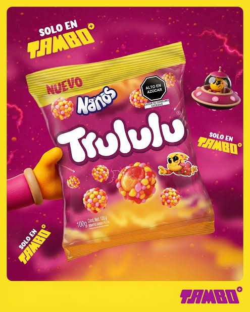 TRULULU NANOS  ROJO 100 G