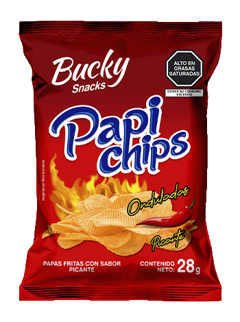 PAPI CHIPS ONDULADAS 28 G