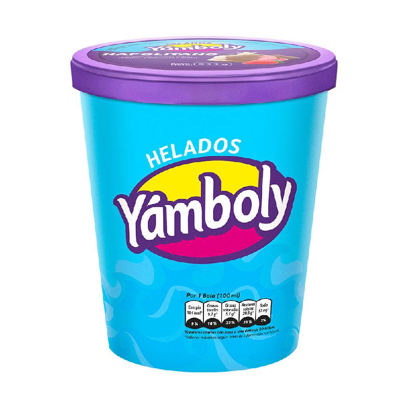 HELADO NAPOLITANO 930 ML
