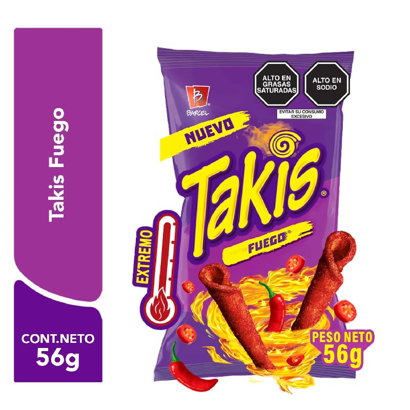 TAKIS FUEGO 56 GR