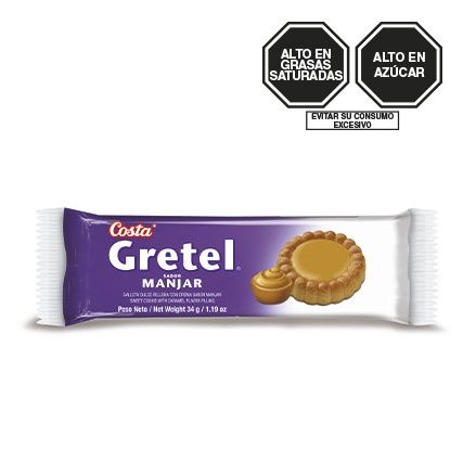 GALLETA GRETEL MANJAR 32 GR