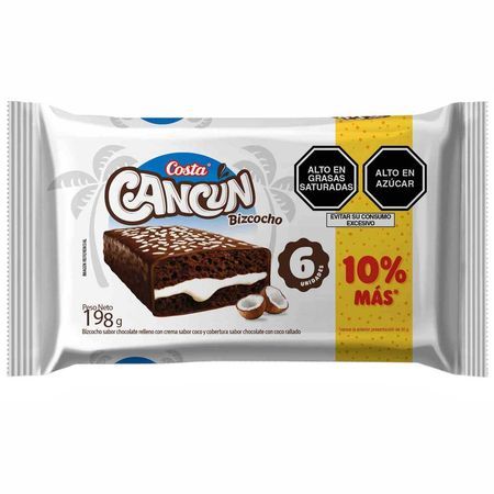 CANCUN BIZCOCHO 33 GR