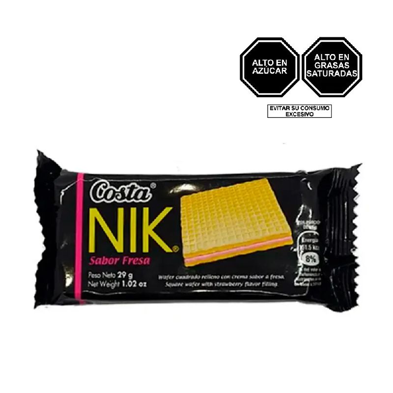 GALLETA NIK FRESA 27 GR