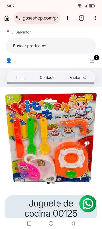 Juguete de cocina