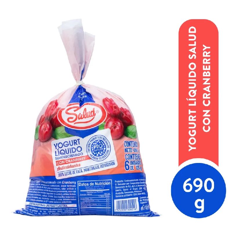 Yogurt Líquido Bolsa