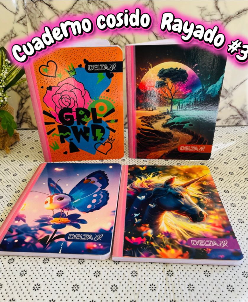 Cuaderno Cosido