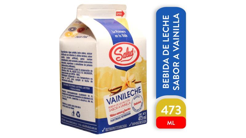 Vainileche cajita pequeña 473ml