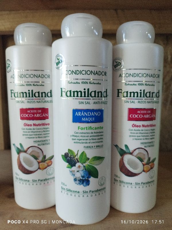 acondicionador familand 750 g